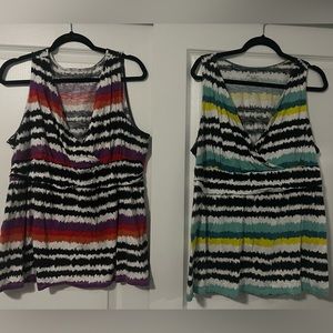 2 Lane Bryant tops gently used